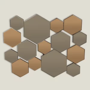 Geometric Honeycomb, Mirror Accents 