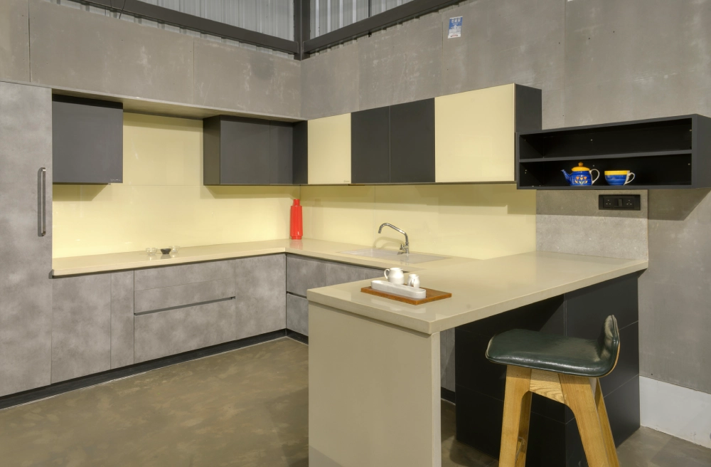 Interior design experience center in Bangalore kitchen concept