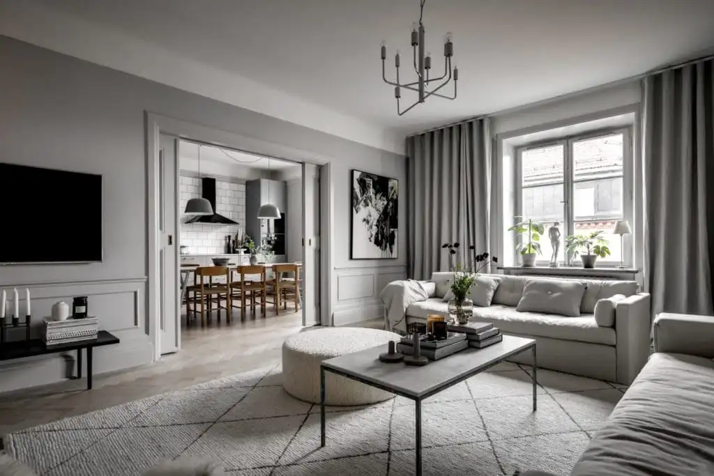 Light Grays into Scandinavian Interior Design