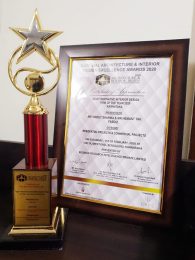 Fabdiz receives the award for best interior designers in Bangalore